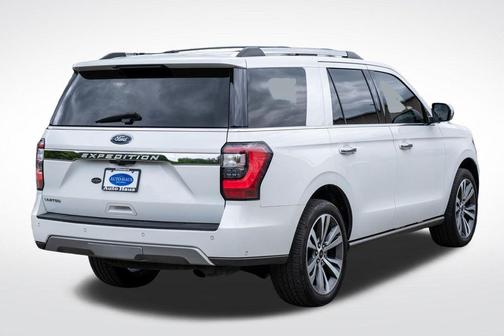 Star White Metallic Tri-Coat 2020 Ford Expedition Limited