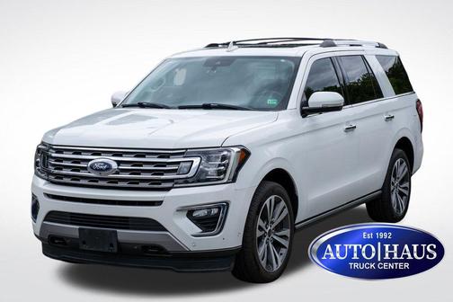 Star White Metallic Tri-Coat 2020 Ford Expedition Limited