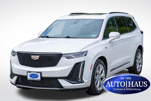 Crystal White Tricoat 2020 Cadillac XT6 Sport AWD