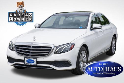 White 2020 Mercedes-Benz E-Class 4MATIC