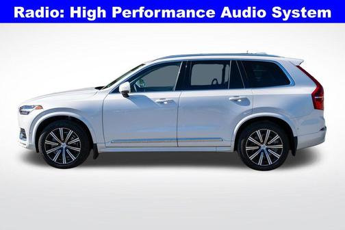Crystal White Metallic 2024 Volvo XC90 B6 Plus Bright Theme 7-Seater