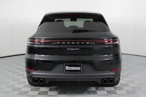 Black Metallic 2026 Porsche Cayenne Base
