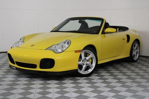 Speed Yellow 2004 Porsche 911 Turbo