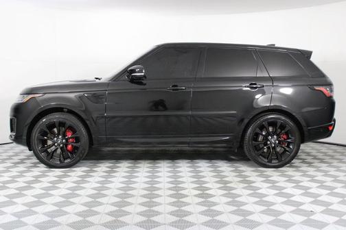 Santorini Black 2021 Land Rover Range Rover Sport HST