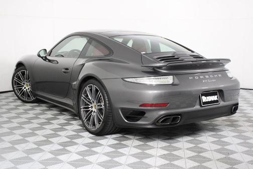 Agate Gray Metallic 2015 Porsche 911 Turbo