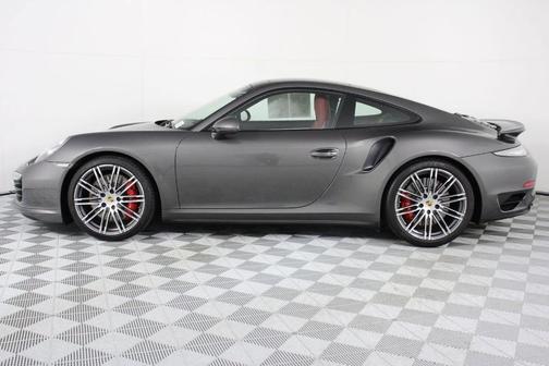 Agate Gray Metallic 2015 Porsche 911 Turbo