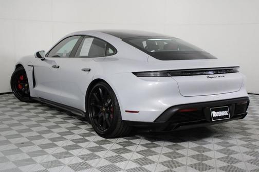 Ice Grey Metallic 2024 Porsche Taycan GTS