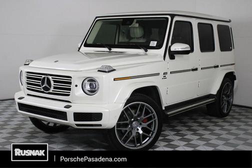 designo Diamond White Metallic 2020 Mercedes-Benz G-Class G 550 4MATIC