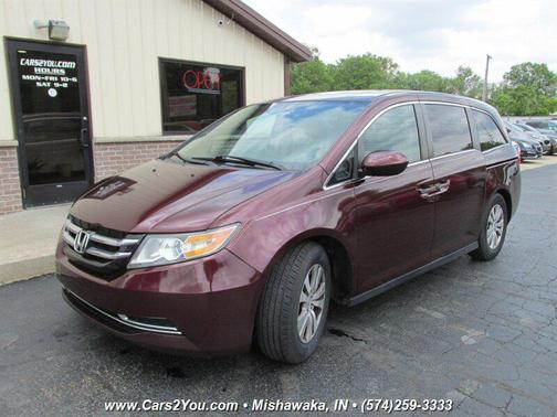 Dark Cherry Pearl 2015 Honda Odyssey EX-L