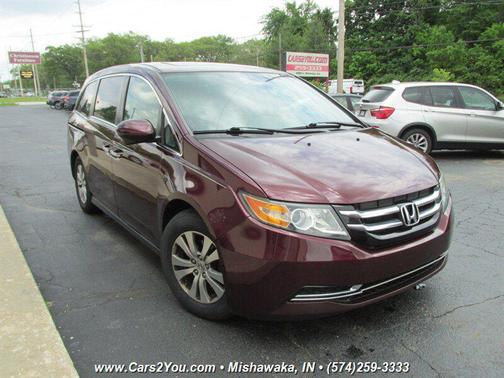 Dark Cherry Pearl 2015 Honda Odyssey EX-L