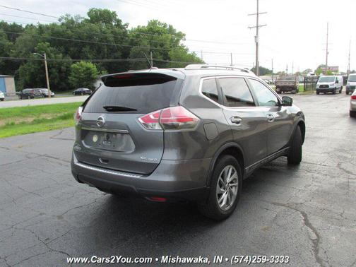 Gun Metallic 2015 Nissan Rogue SL