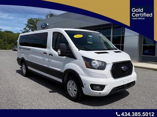 OXFORD WHITE 2024 Ford Transit-350 XLT