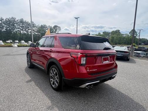 RAPID RED MET TINTED CC 2025 Ford Explorer PLATINUM