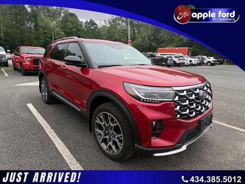 RAPID RED MET TINTED CC 2025 Ford Explorer PLATINUM