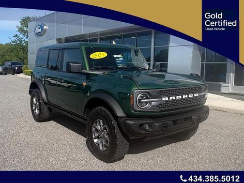 ERUPTION GREEN METALLIC 2025 Ford Bronco BADLANDS