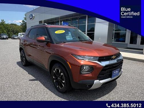 Dark Copper Metallic 2021 Chevrolet Trailblazer LT