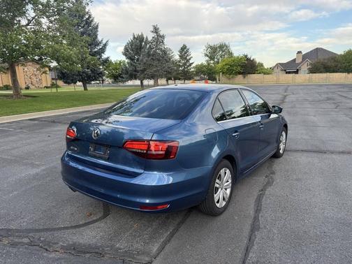 Silk Blue Metallic 2017 Volkswagen Jetta 1.4T S