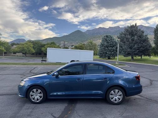 Silk Blue Metallic 2017 Volkswagen Jetta 1.4T S