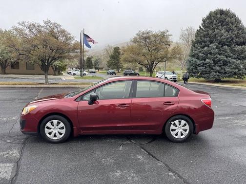 Red 2013 Subaru Impreza 2.0i