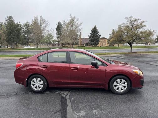 Red 2013 Subaru Impreza 2.0i