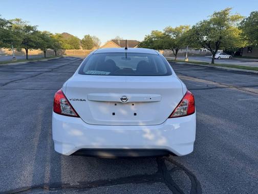 White 2017 Nissan Versa S