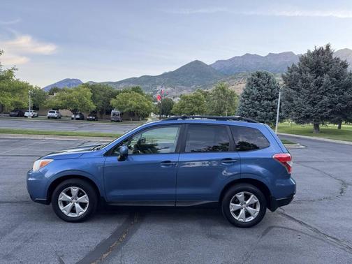 Quartz Blue Pearl 2015 Subaru Forester 2.5i Premium