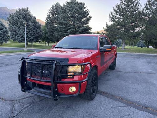 Red 2012 Ford F-150 FX4