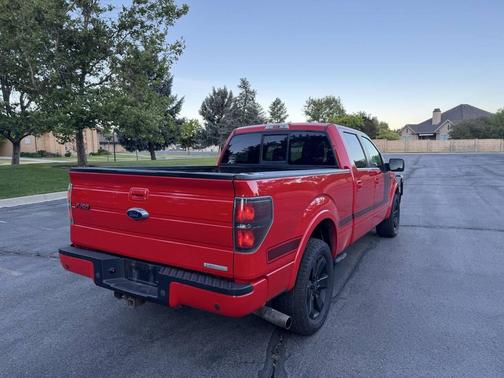 Red 2012 Ford F-150 FX4