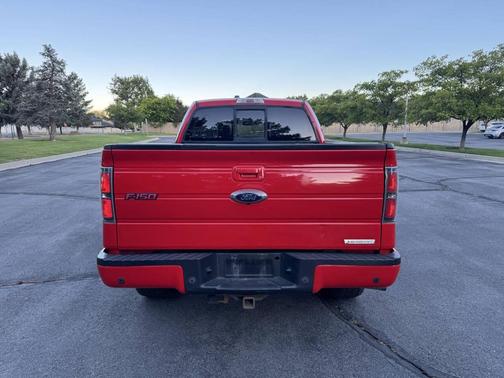 Red 2012 Ford F-150 FX4