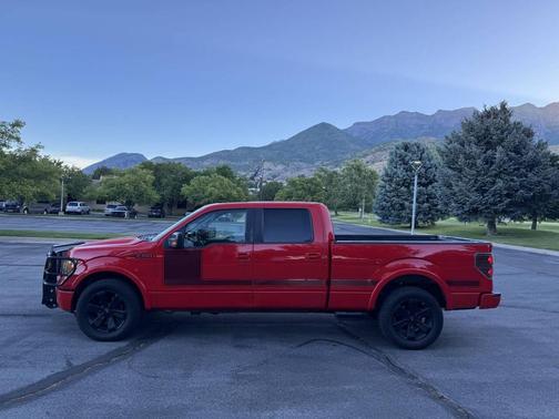 Red 2012 Ford F-150 FX4