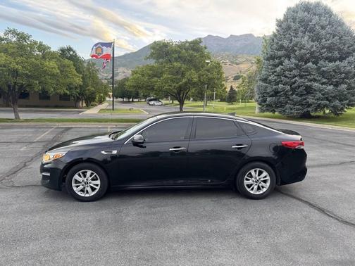Black 2016 Kia Optima LX
