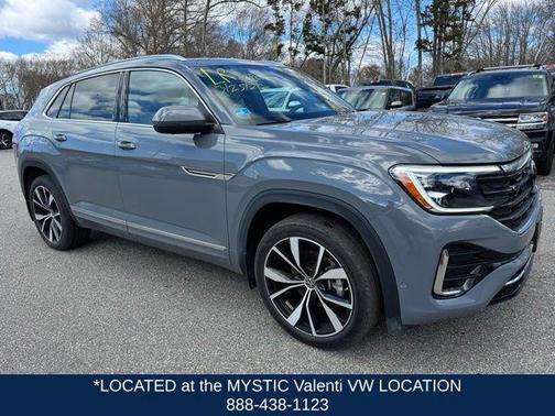 Gray 2024 Volkswagen Atlas Cross Sport 2.0T SEL Premium