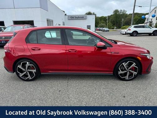 Kings Red Metallic 2024 Volkswagen Golf GTI 2.0T SE DSG