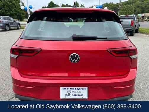 Kings Red Metallic 2024 Volkswagen Golf GTI 2.0T SE DSG