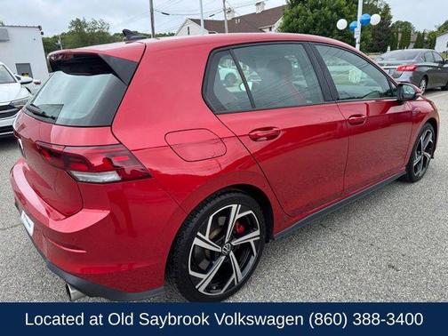 Kings Red Metallic 2024 Volkswagen Golf GTI 2.0T SE DSG