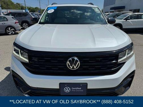 Opal White 2023 Volkswagen Atlas 3.6L SEL