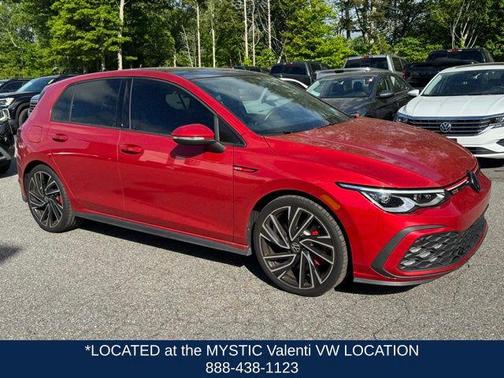 Red Metallic 2024 Volkswagen Golf GTI 2.0T S DSG