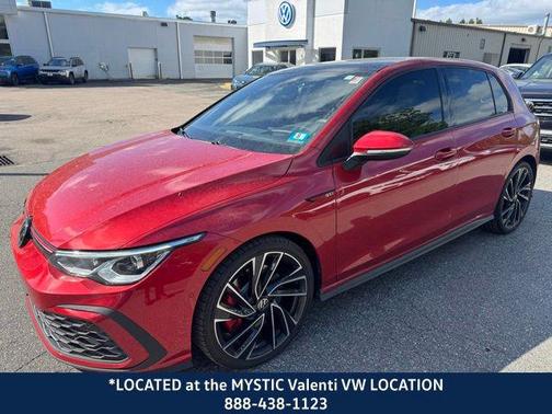 Red Metallic 2024 Volkswagen Golf GTI 2.0T S DSG