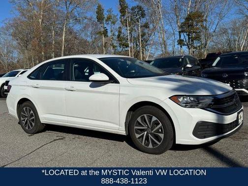 Pure White 2025 Volkswagen Jetta 1.5T S