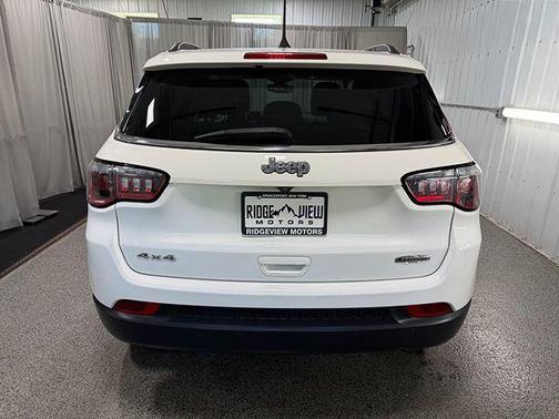 White Clearcoat 2019 Jeep Compass Latitude