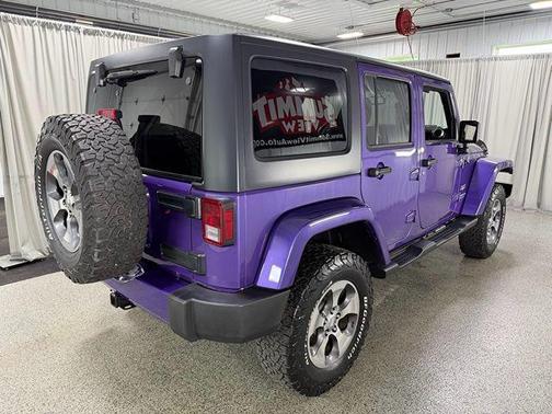 Xtreme Purple Pearlcoat 2017 Jeep Wrangler Unlimited Sahara