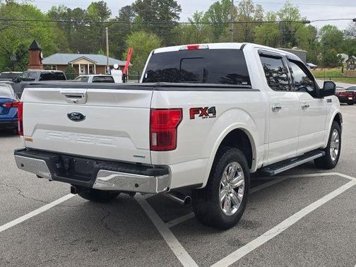 White Platinum Clearcoat Metallic 2019 Ford F-150 Lariat