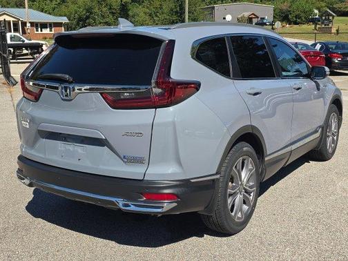Modern Steel Metallic 2021 Honda CR-V Hybrid Touring