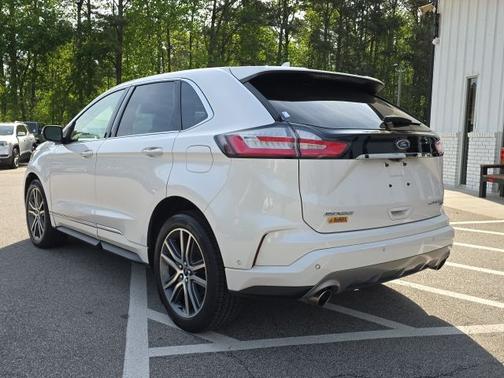 WHITE PLATINUM MET TRI-COAT 2019 Ford Edge TITANIUM