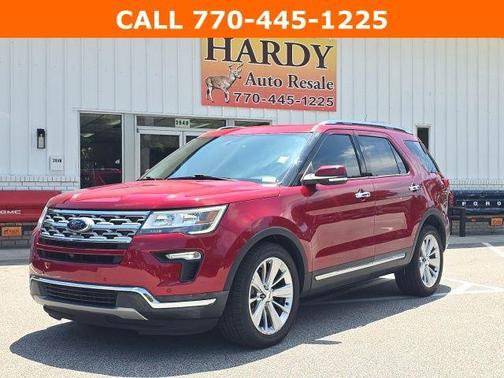RUBY RED METALLIC TINTED CC 2018 Ford Explorer LIMITED