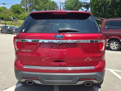 RUBY RED METALLIC TINTED CC 2018 Ford Explorer LIMITED