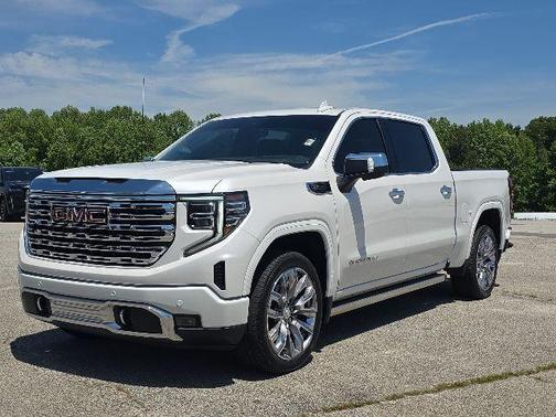 White Frost Tri-Coat 2023 GMC Sierra 1500 Denali