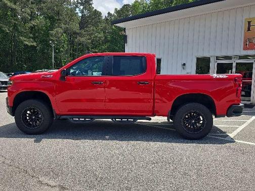 Red 2022 Chevrolet Silverado 1500 Limited LT Trail Boss