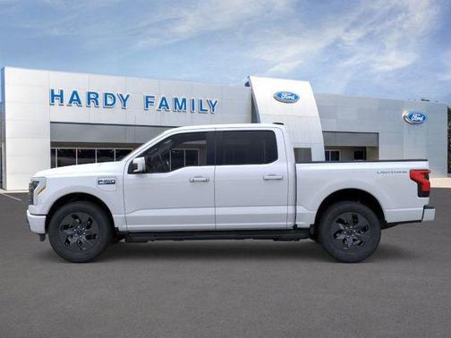 Space White Metallic 2025 Ford F-150 Lightning LARIAT