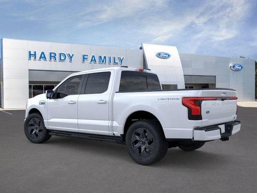 Space White Metallic 2025 Ford F-150 Lightning LARIAT